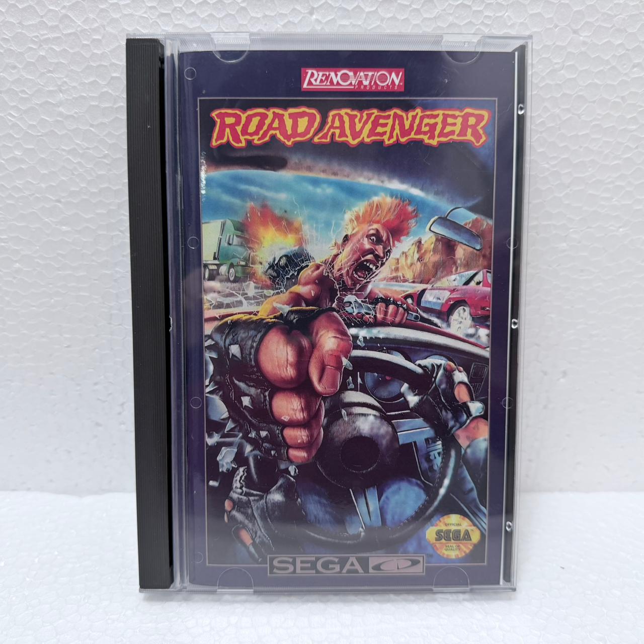 Road Adventure -Sega Cd / Mega CD - Box em Acrílico
