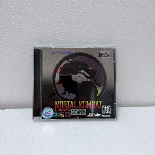 Mortal Kombat - Sega CD / Mega CD- Jewel Case