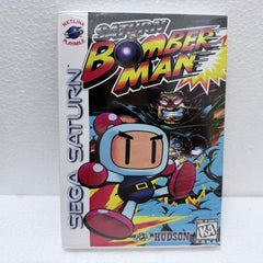 Bomber Man - Sega Saturno - Long Box
