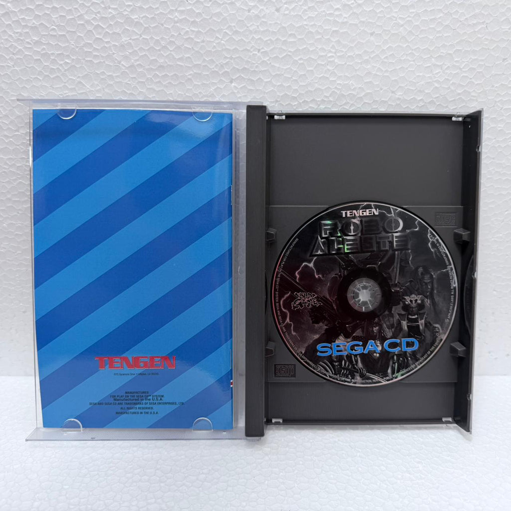 Robo aleste  Sega Cd / Mega CD - Box em Acrílico