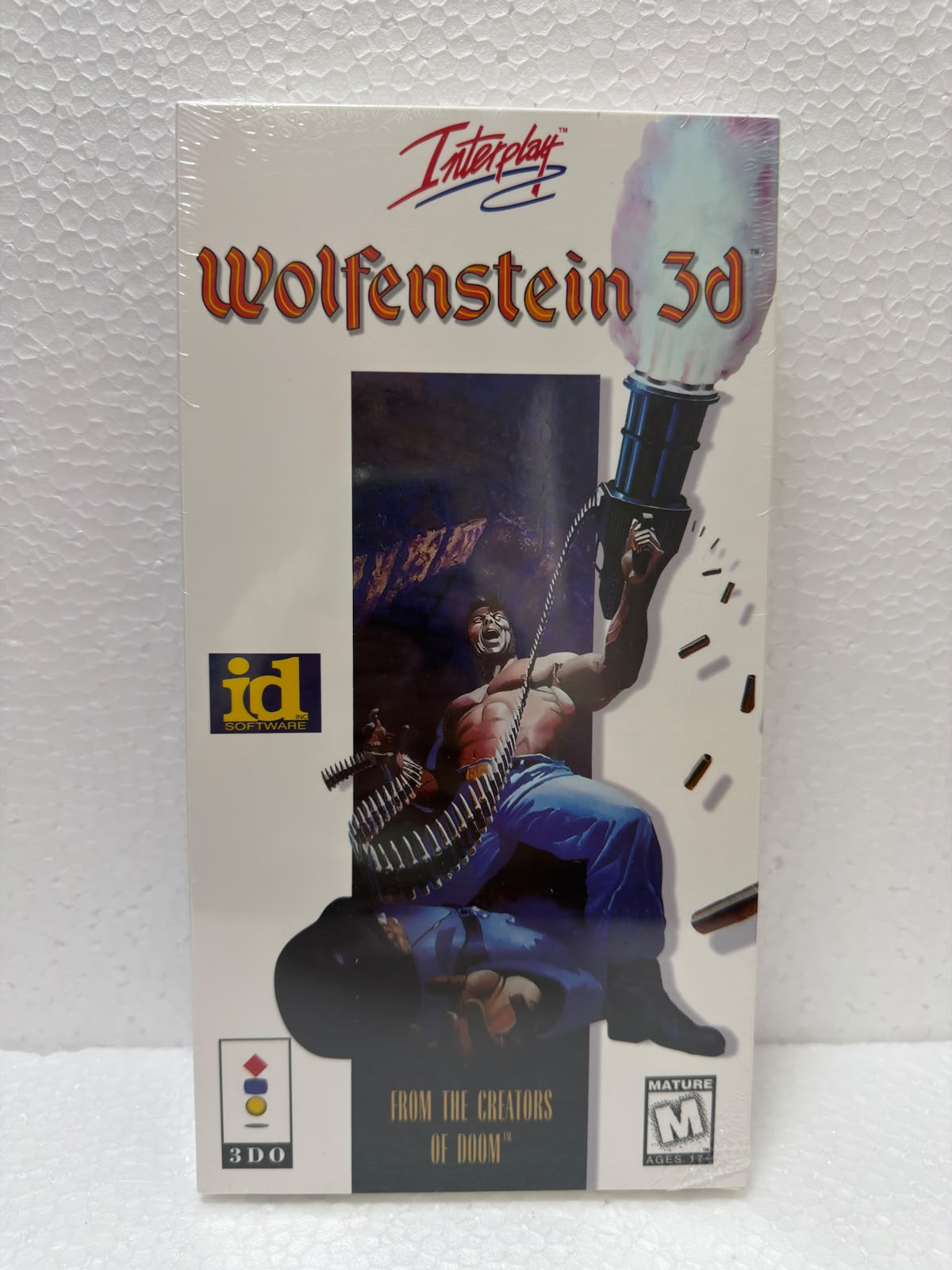 Wolfenstein Jogo 3DO Prensado Completo