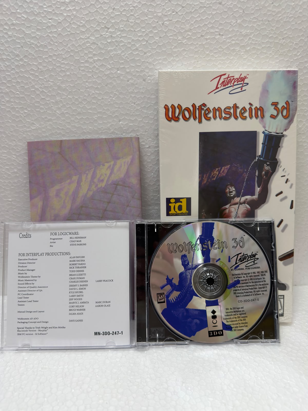 Wolfenstein Jogo 3DO Prensado Completo