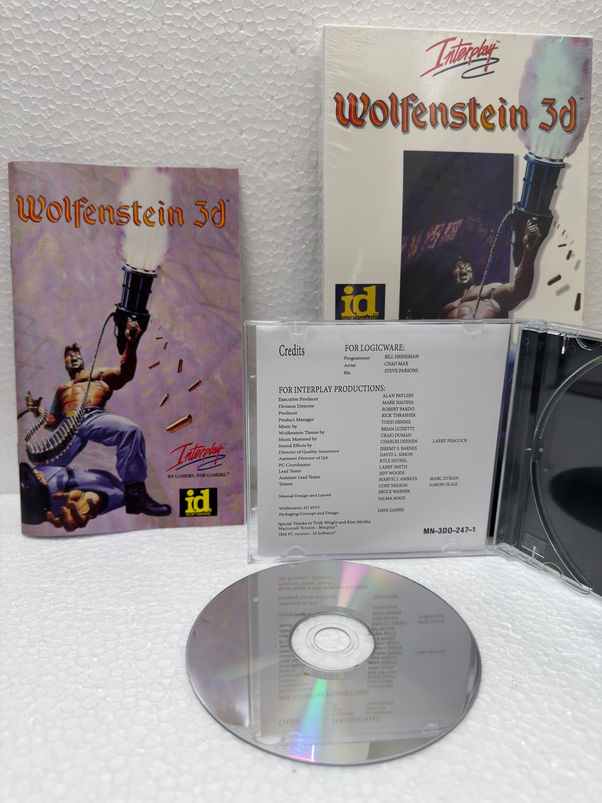 Wolfenstein Jogo 3DO Prensado Completo