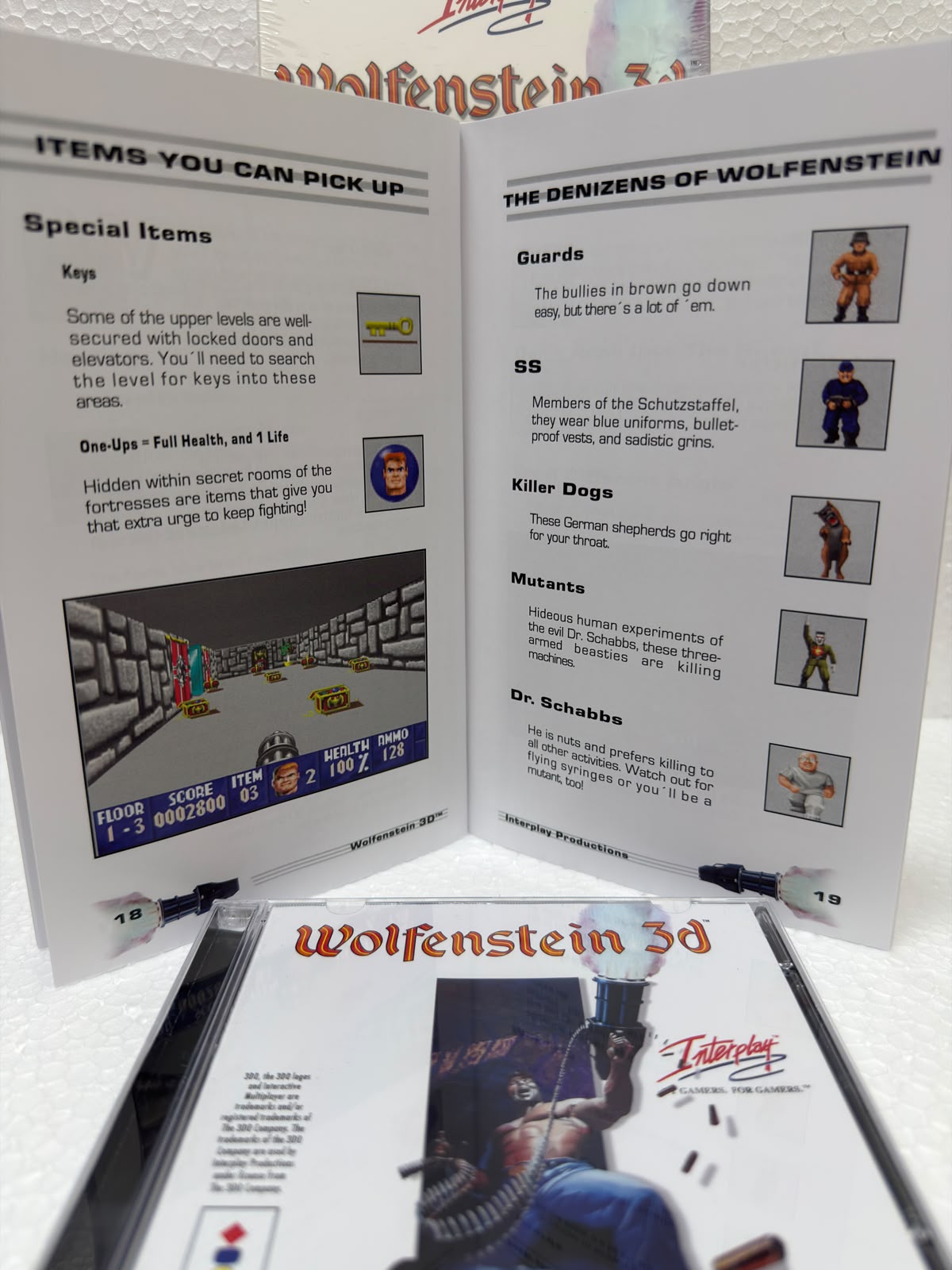 Wolfenstein Jogo 3DO Prensado Completo