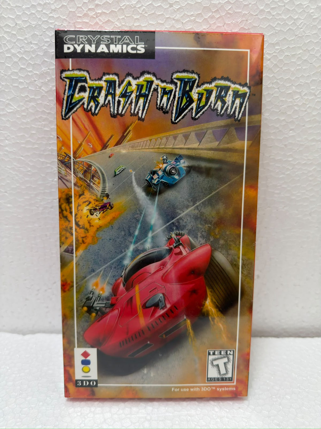 Crash’n Burn Jogo 3DO Prensado Completo