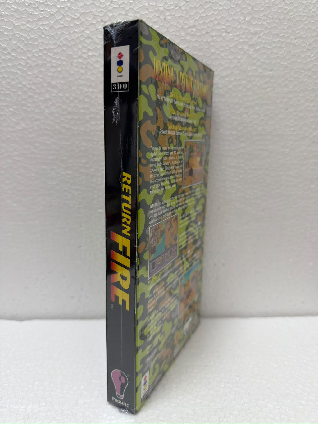 Return Fire Jogo 3DO Prensado Completo