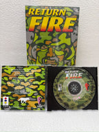 Return Fire Jogo 3DO Prensado Completo