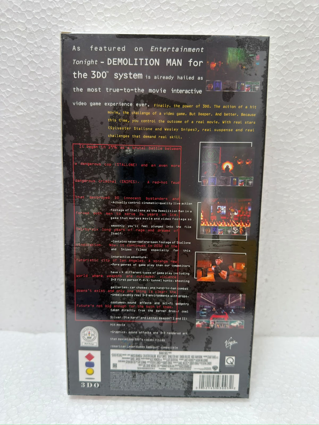 Demolition Man Jogo 3DO Prensado Completo