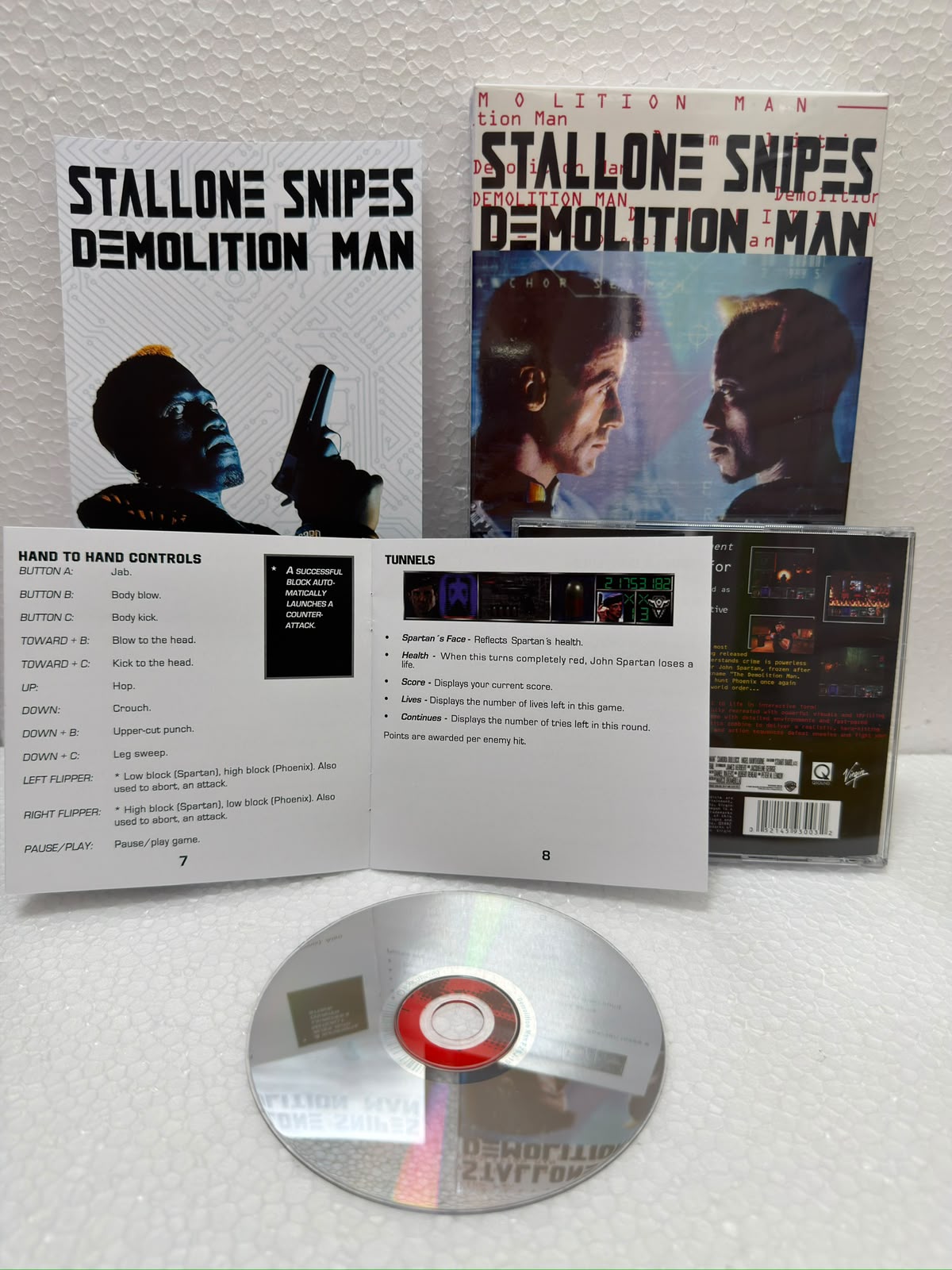 Demolition Man Jogo 3DO Prensado Completo