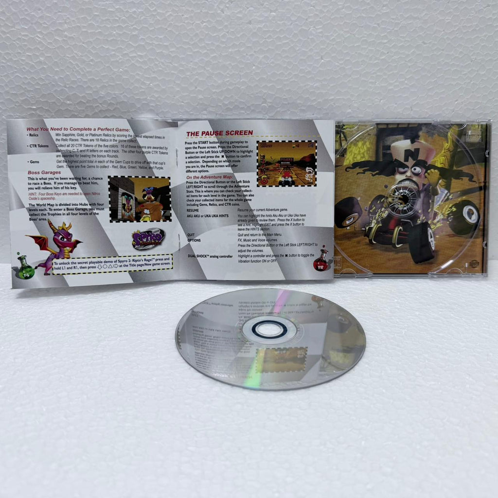 Crash Bandicoot Box 5 jogos + Pôster - PlayStation