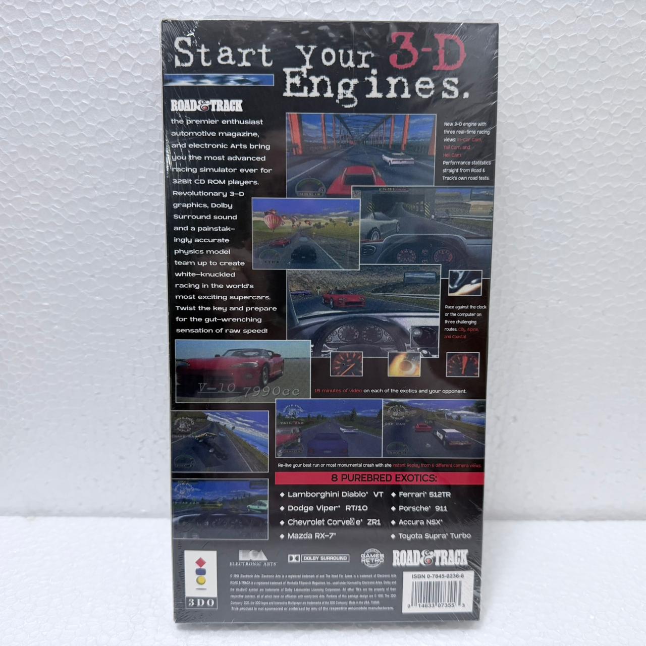 The Need For Speed - 3DO - Long Box