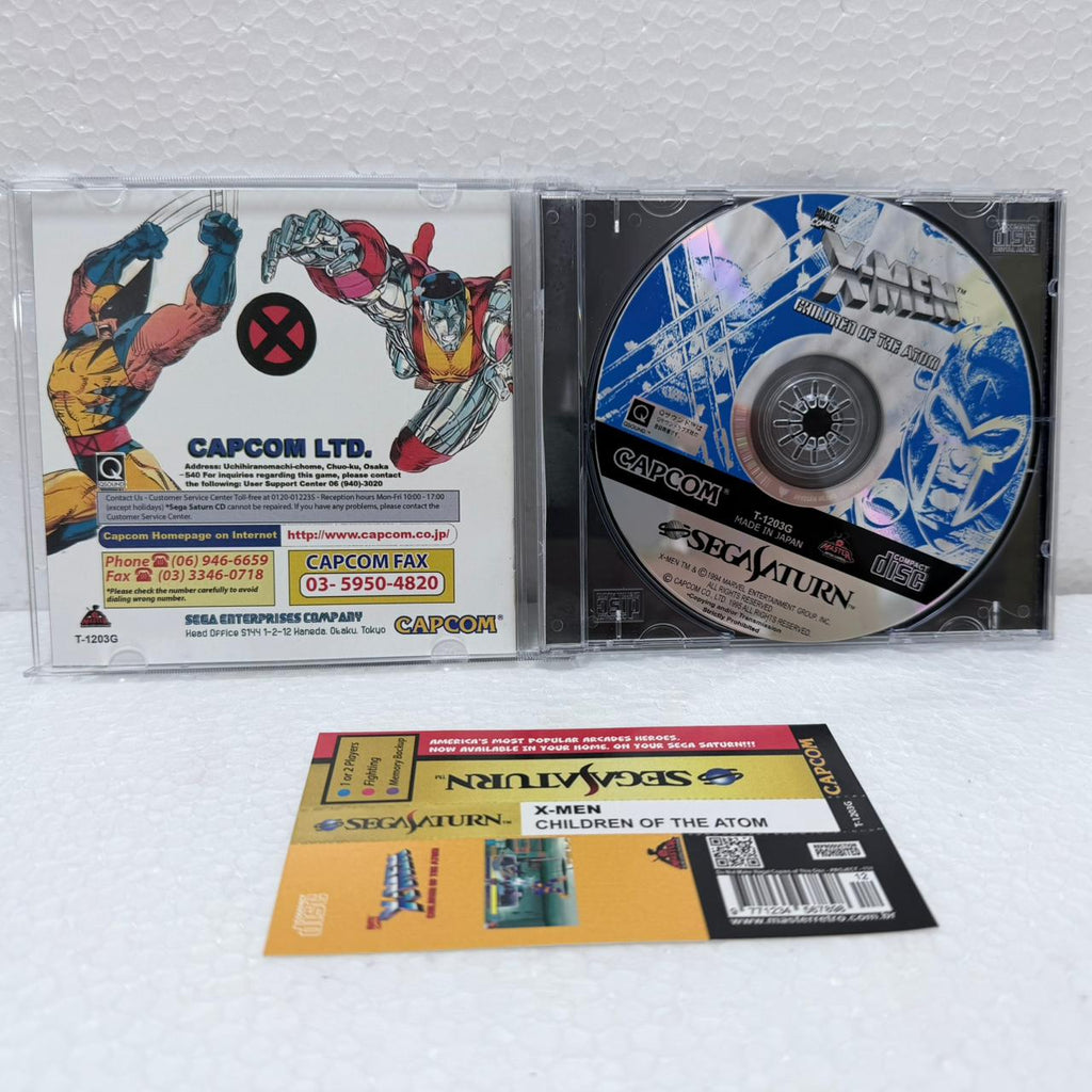 X Men Children of The Atom -Sega Saturno