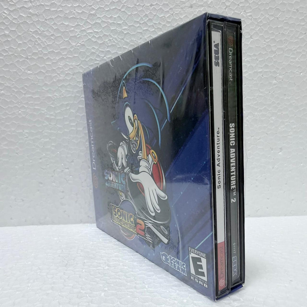 Sonic 1 e 2 Box - Dreamcast
