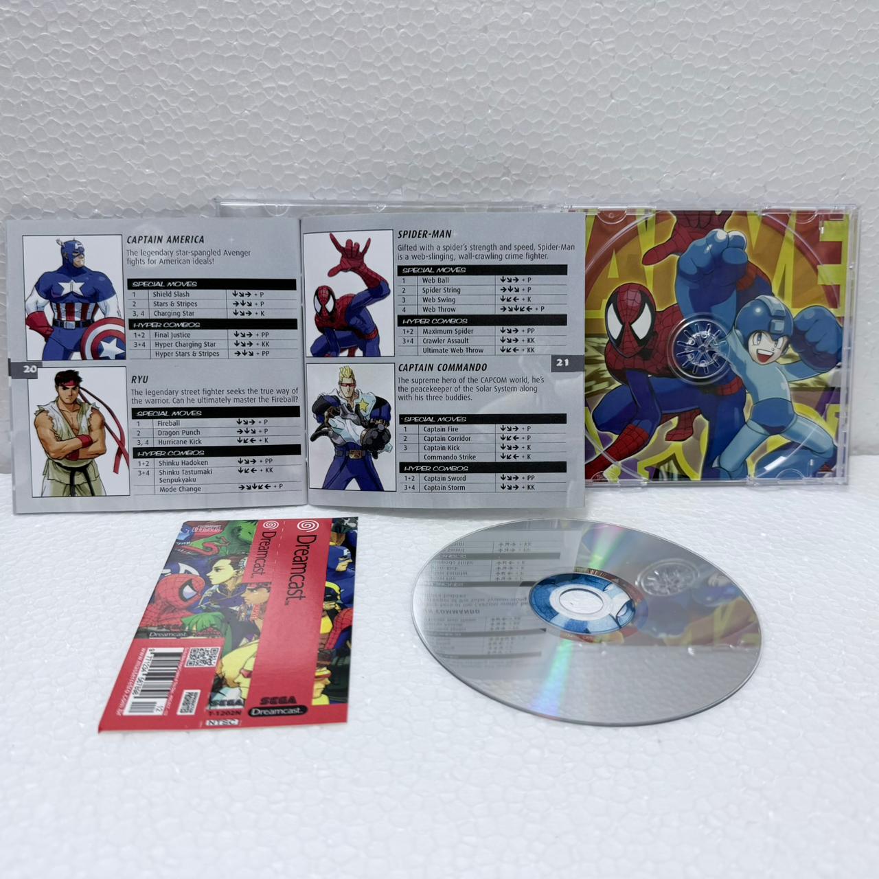Marvel Vs Capcom clash of super heroes -Dreamcast
