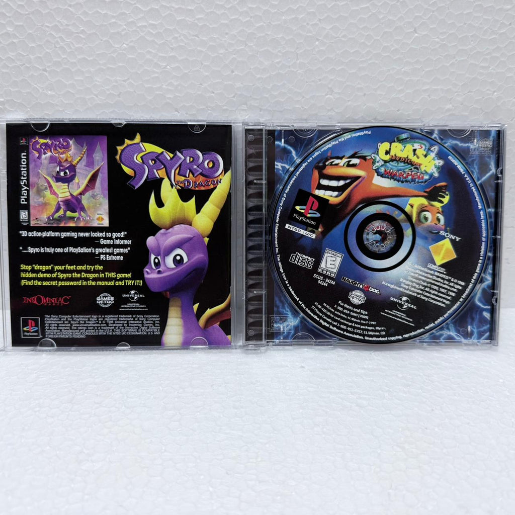 Crash Bandicoot Box 5 jogos + Pôster - PlayStation