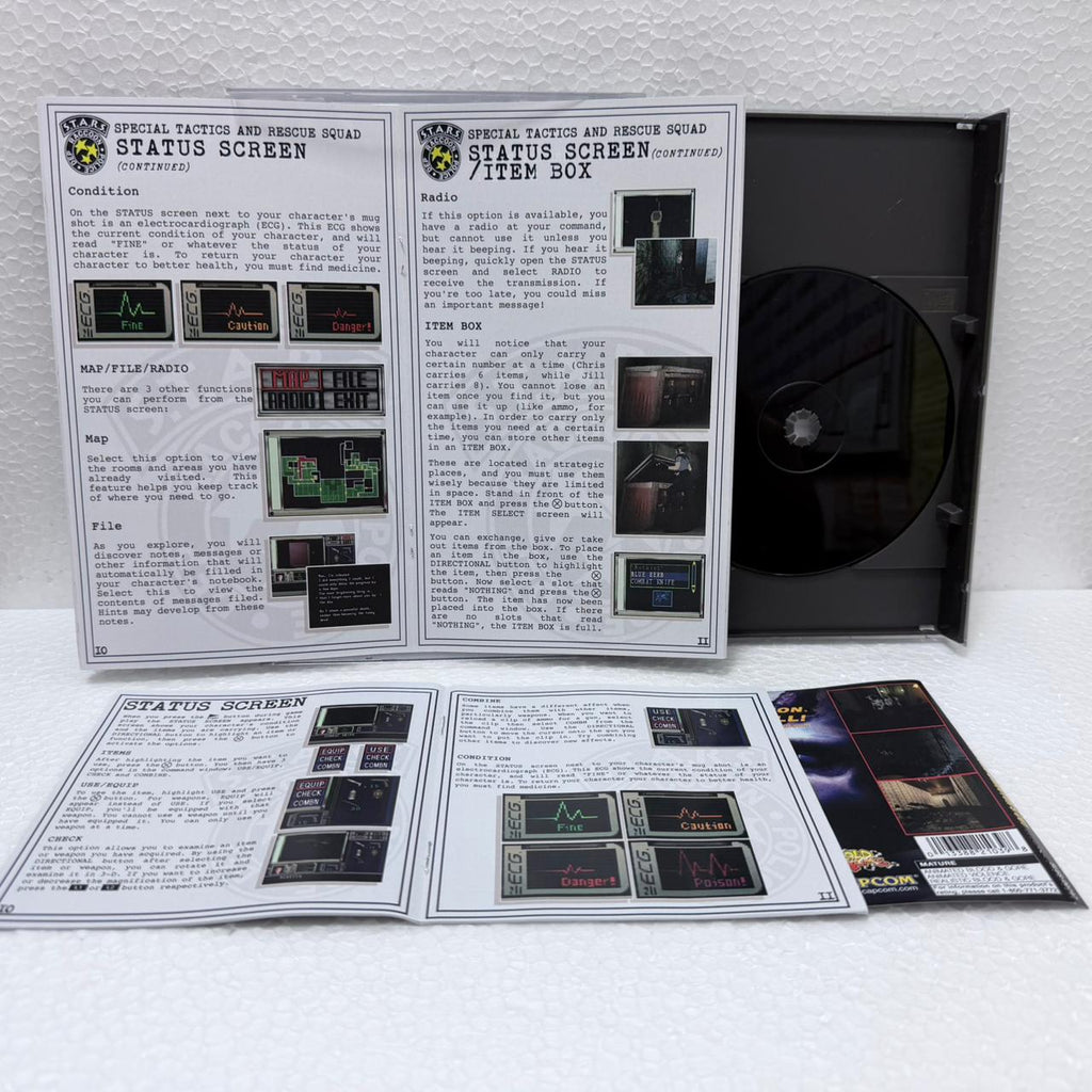 Resident Evil - PlayStation - Box em Acrílico