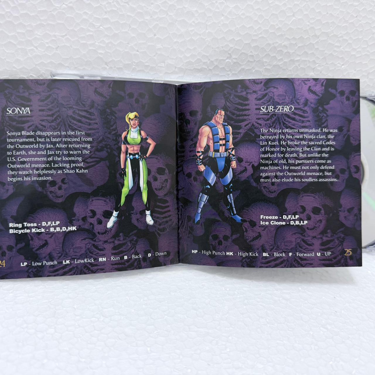 Ultimate Mortal Kombat -Sega Saturno