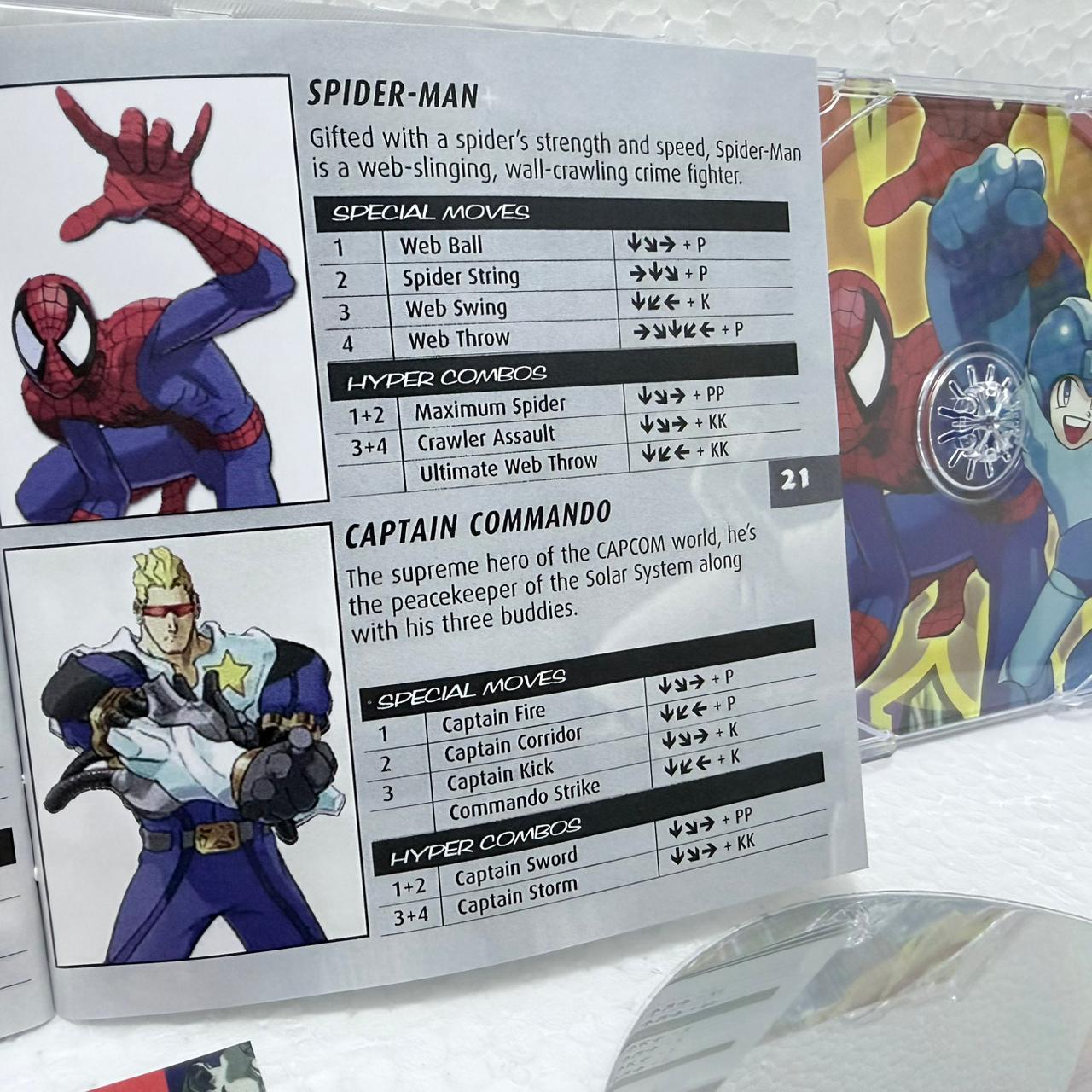 Marvel Vs Capcom clash of super heroes -Dreamcast