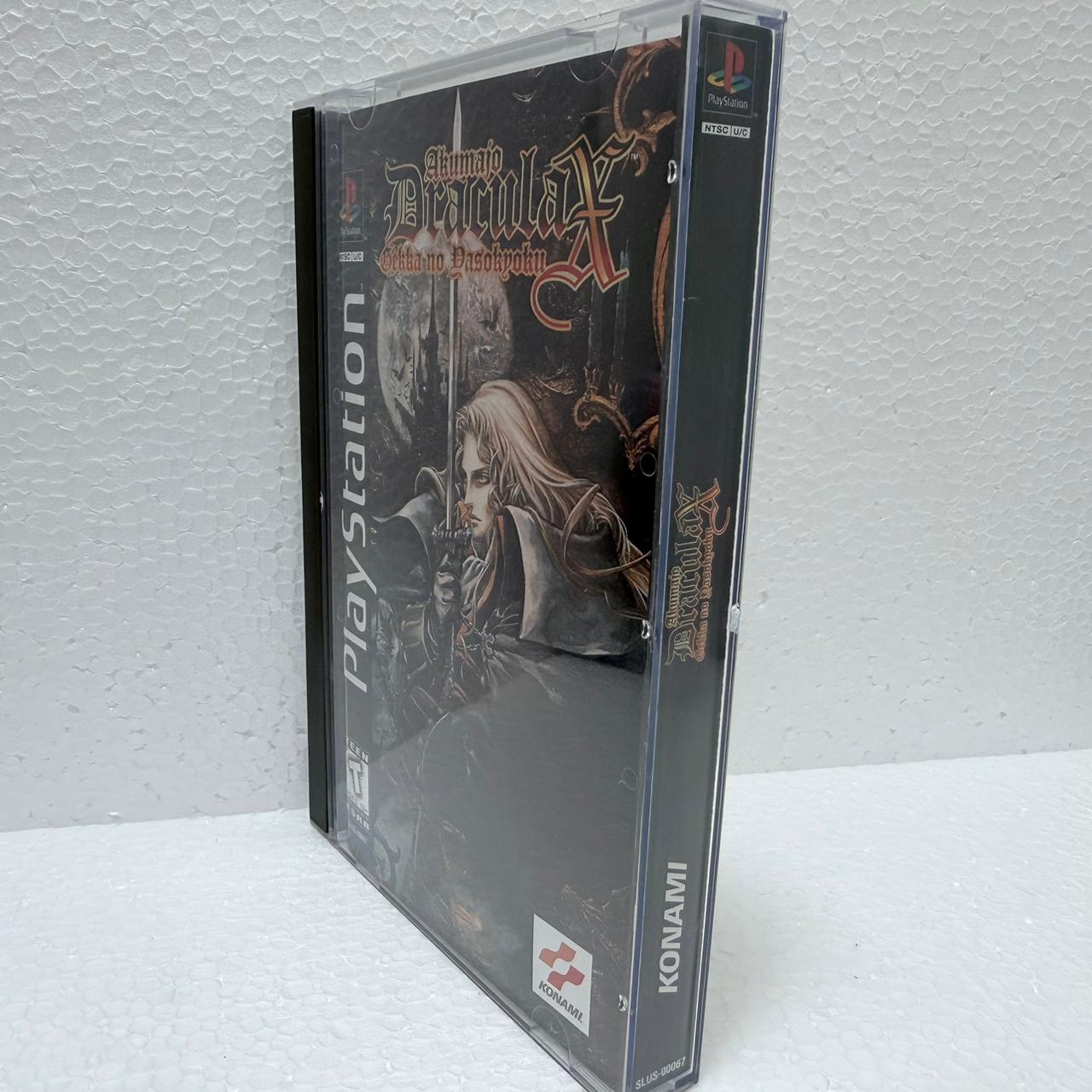 Dracula X Castlevania  - PlayStation - Box em Acrílico
