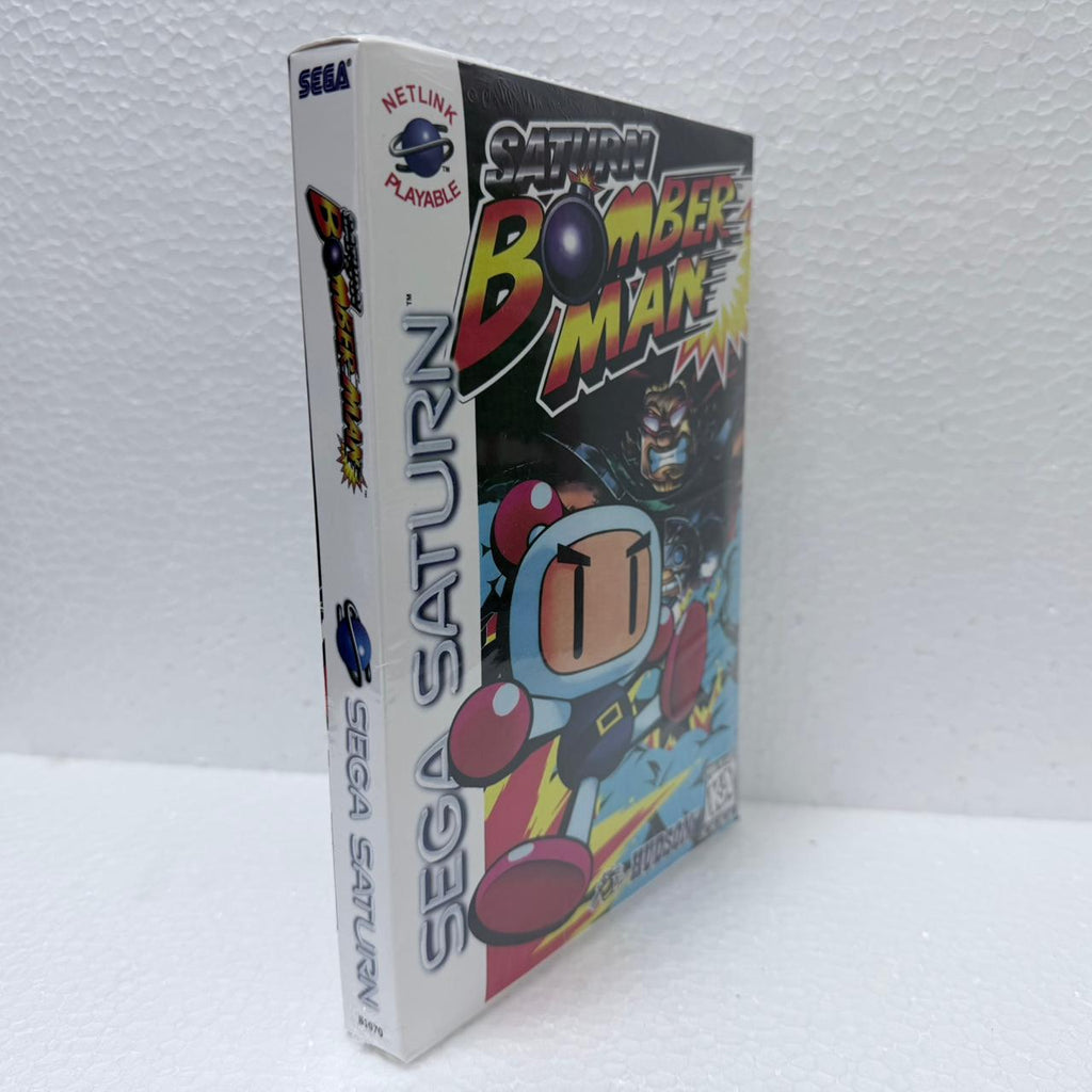 Bomber Man - Sega Saturno - Long Box