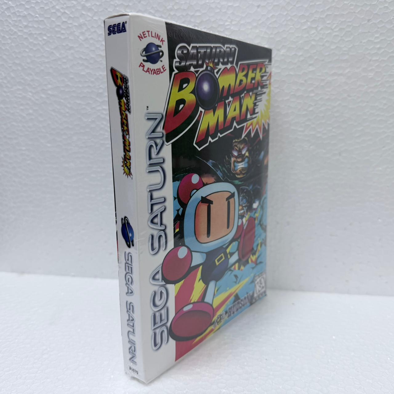 Bomber Man - Sega Saturno - Long Box