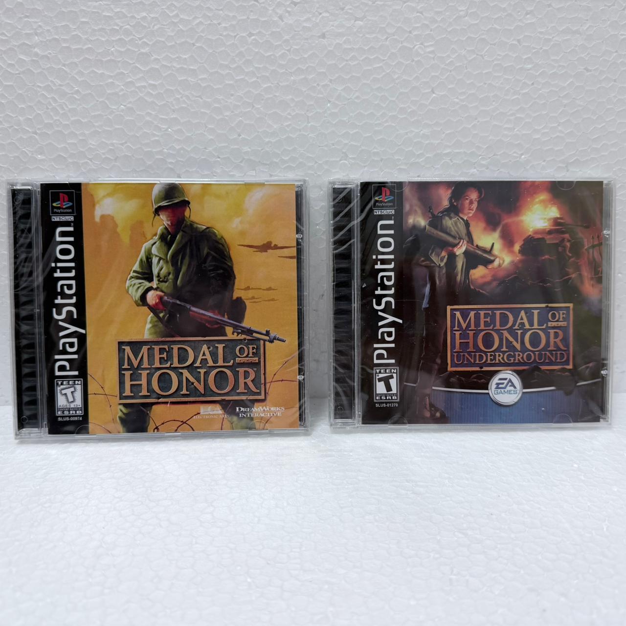 Medal of Honor Box com 2 jogos - PlayStation