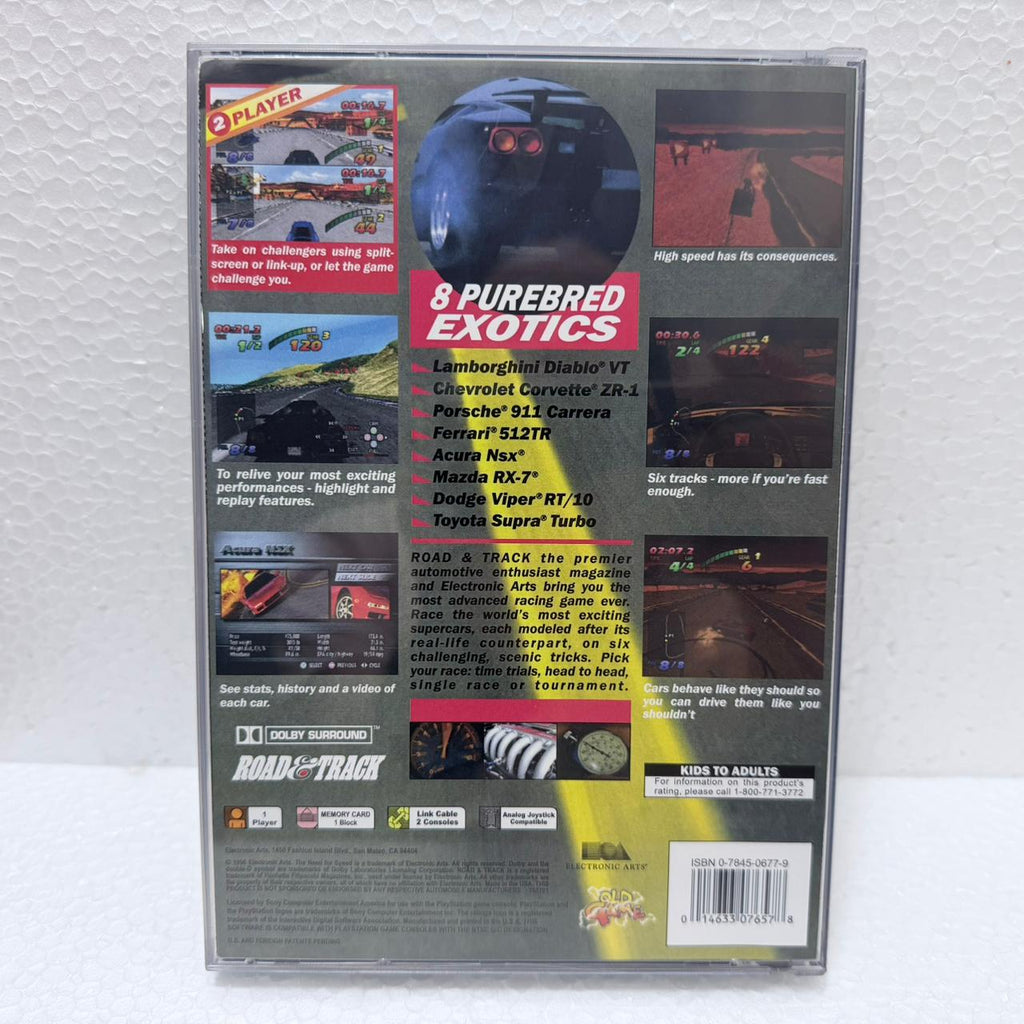 The Need For Speed - PlayStation - Box em Acrílico