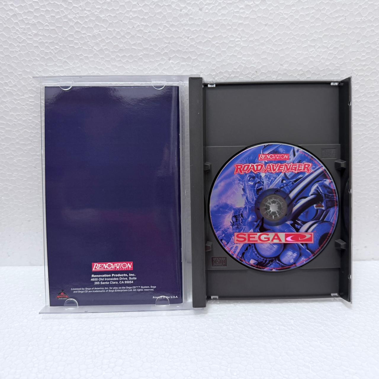 Road Adventure -Sega Cd / Mega CD - Box em Acrílico