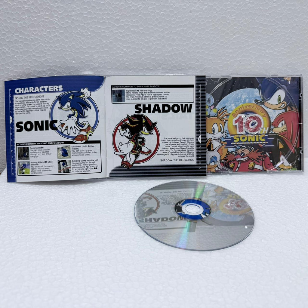 Sonic 1 e 2 Box - Dreamcast