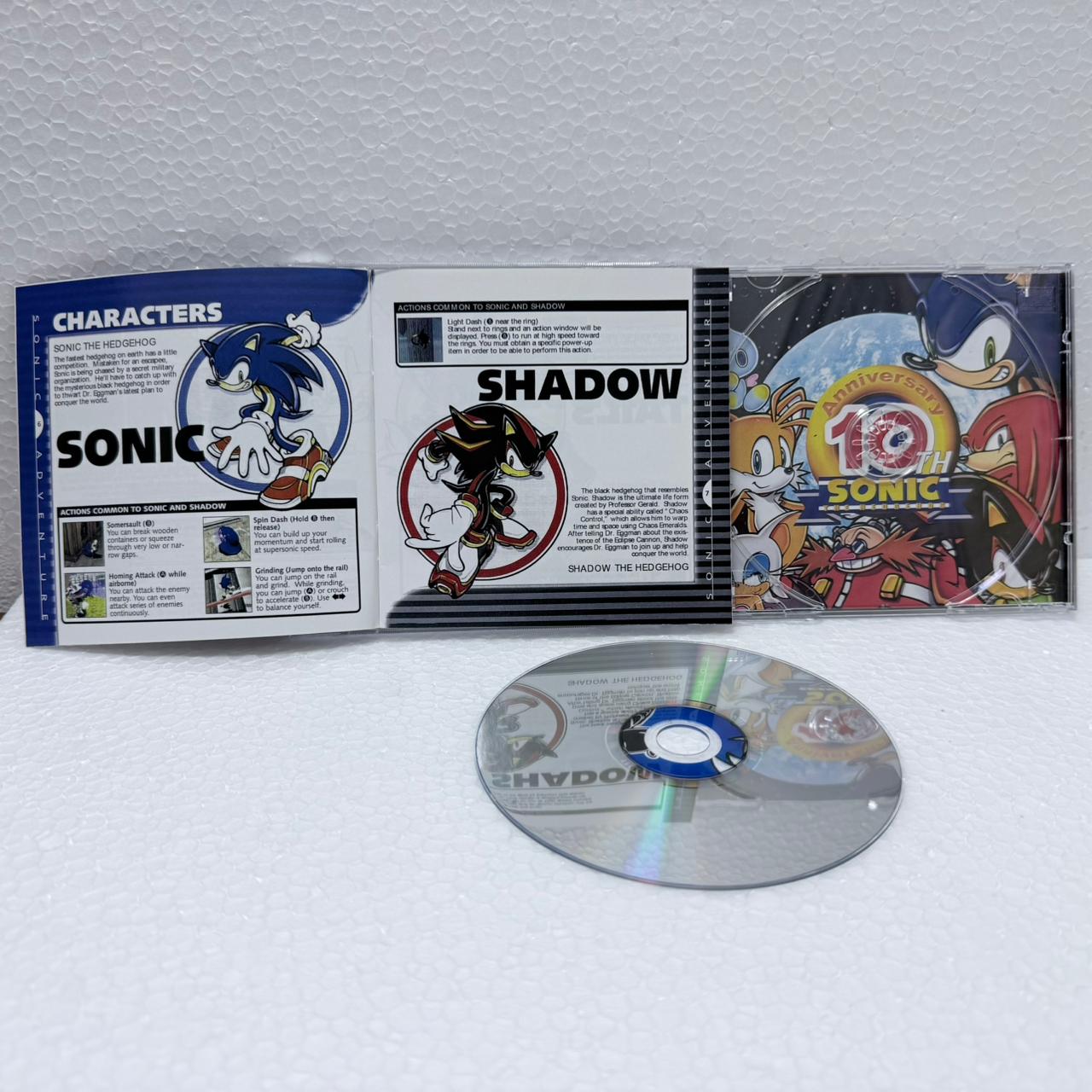 Sonic 1 e 2 Box - Dreamcast
