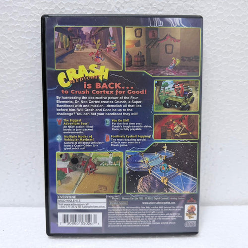 Crash Bandicoot The Wrath of Cortex -PlayStation2