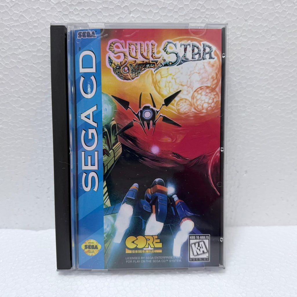 Soul Star  Sega Cd / Mega CD - Box em Acrílico