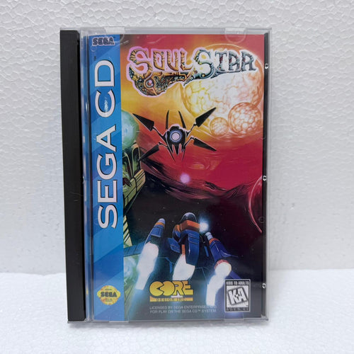 Soul Star  Sega Cd / Mega CD - Box em Acrílico