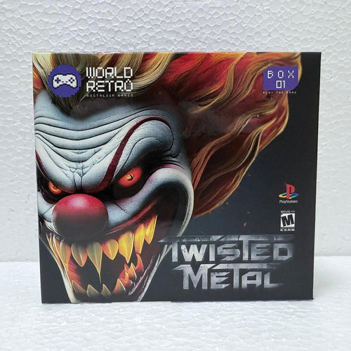 Twisted Metal Box 5 jogos + Pôster - PlayStation