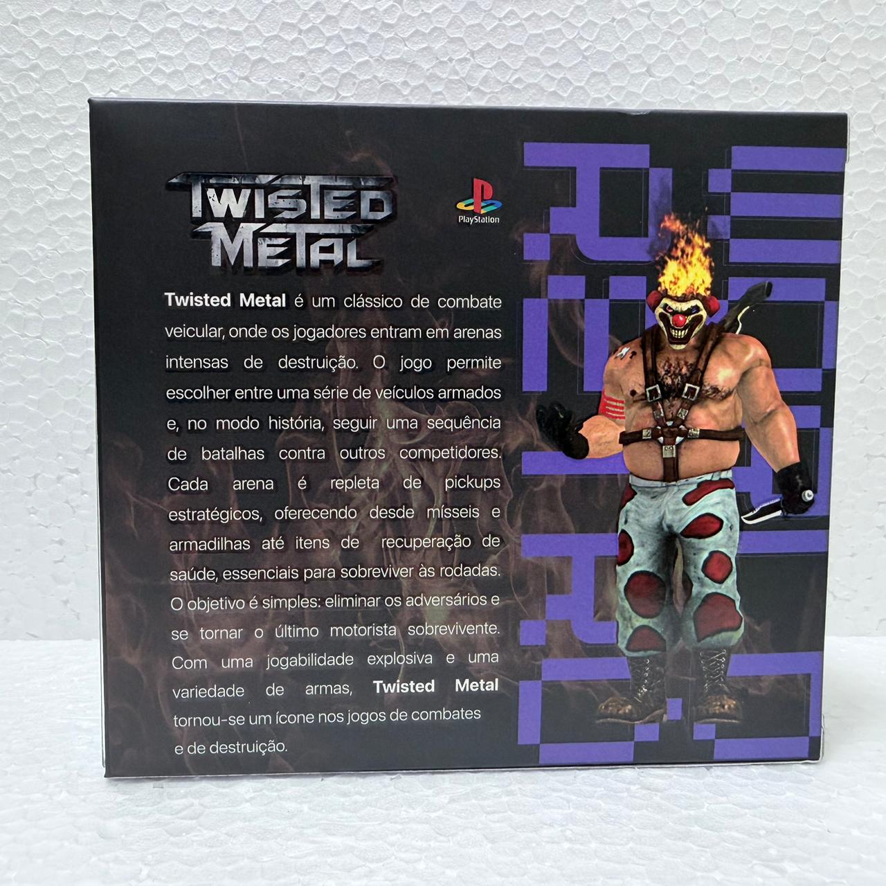 Twisted Metal Box 5 jogos + Pôster - PlayStation