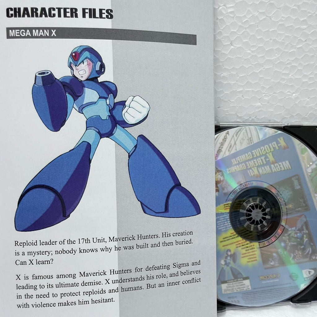 Megaman 4 - Sega Saturno - Long Box