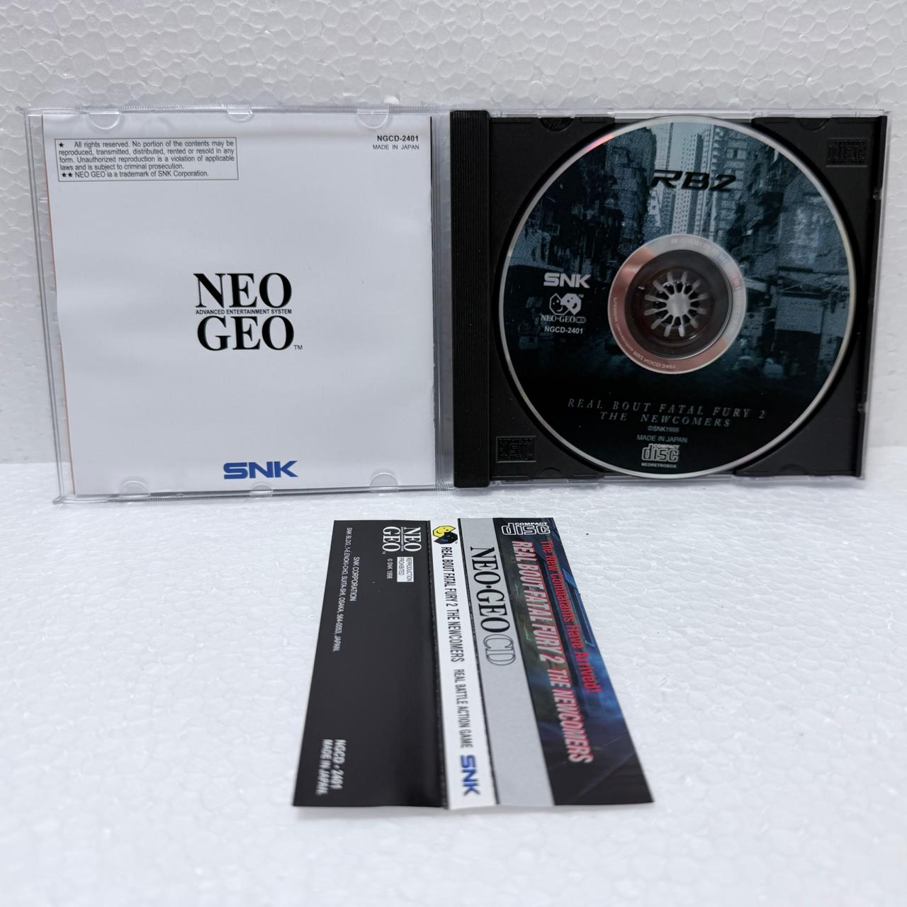 RB2 The Newcomer -Nego-Geo CD