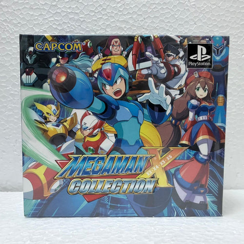 Megaman X Colection Box com 4 jogos + Pôster - PlayStation