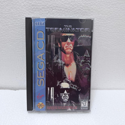 The Terminator - Sega Cd / Mega CD - Box em Acrílico