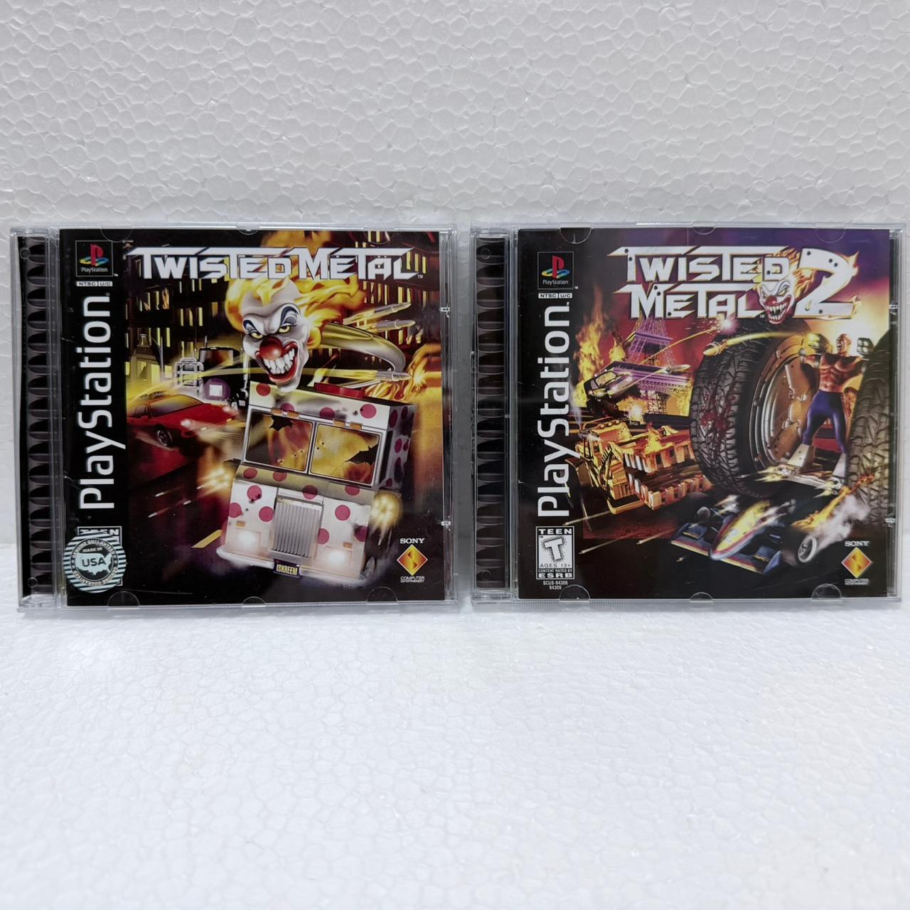 Twisted Metal Box 5 jogos + Pôster - PlayStation