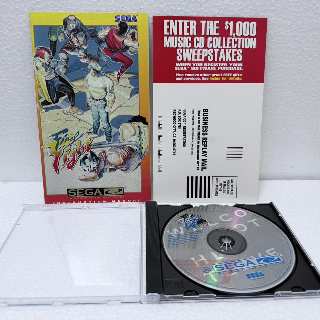 Final Fight - Sega CD / Mega CD - Long Box