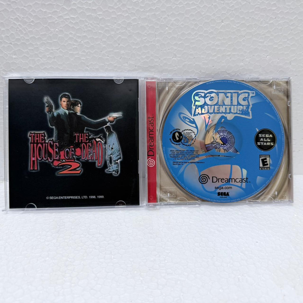Sonic 1 e 2 Box - Dreamcast