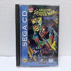 Amazing Spider-man - Sega Cd / Mega CD - Box em Acrílico