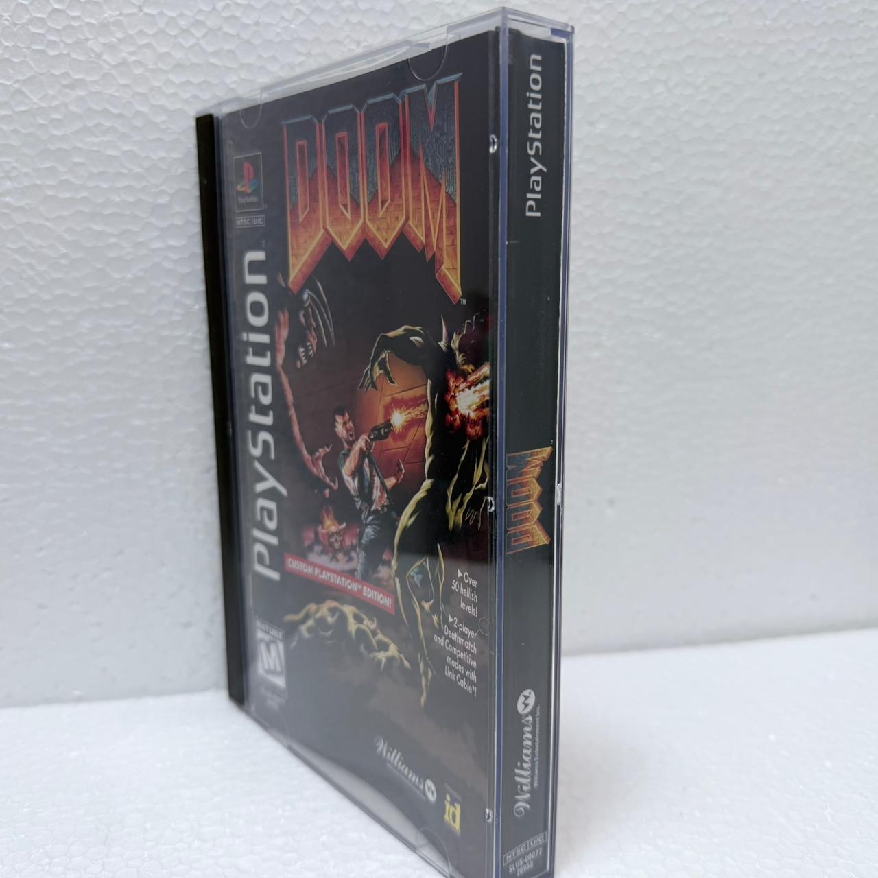 Doom  - PlayStation - Box em Acrílico