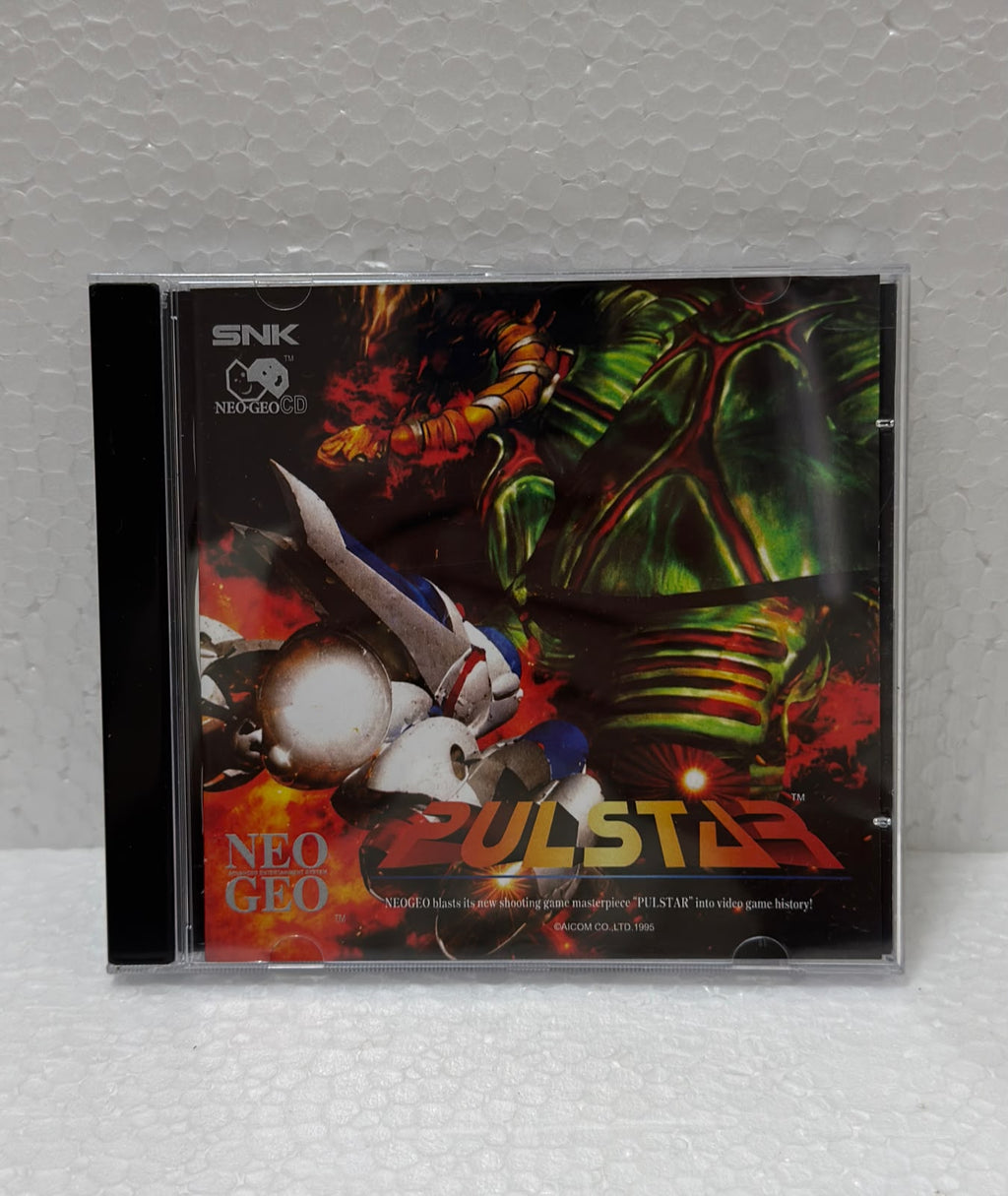 Pulstar Jogo Neo Geo CD Prensado Completo Navinha