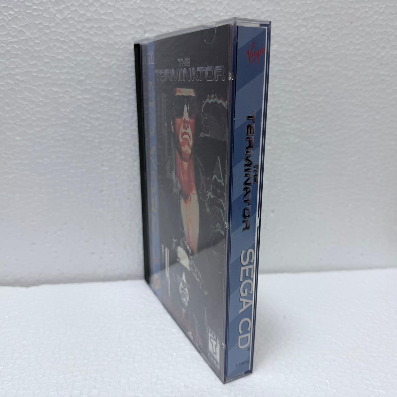 The Terminator - Sega Cd / Mega CD - Box em Acrílico