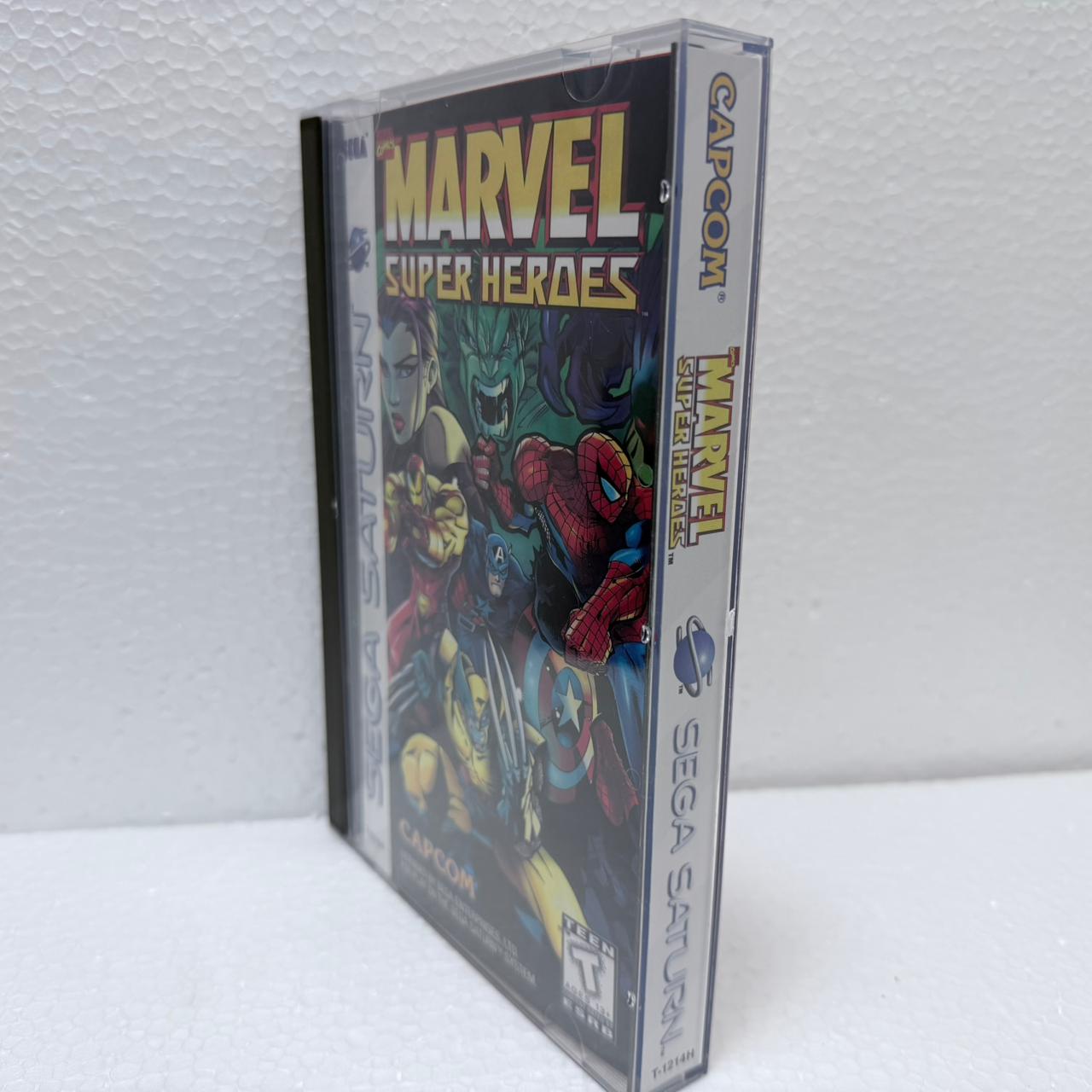 Marvel Super Heroes - Sega Saturno - Box em Acrílico