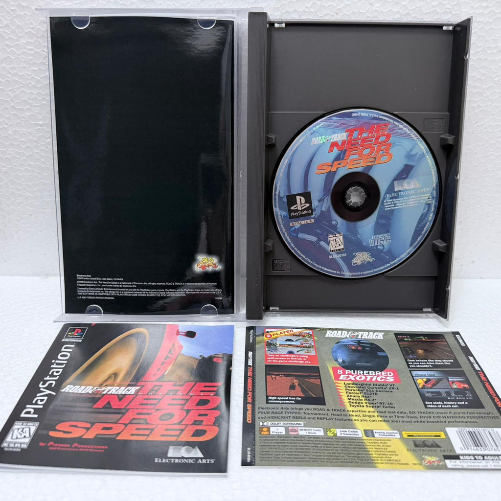 The Need For Speed - PlayStation - Box em Acrílico
