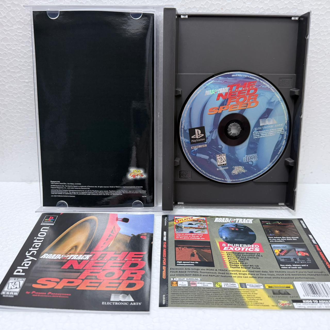 The Need For Speed - PlayStation - Box em Acrílico