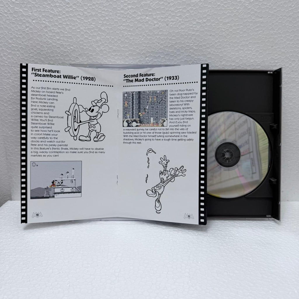 Mickey Mania - Sega Cd / Mega CD - Box em Acrílico
